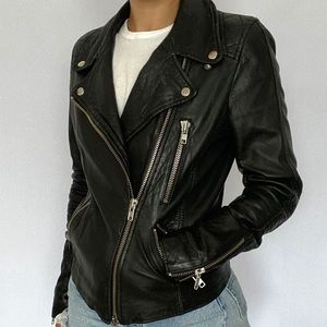 Barneys New York - leather jacket